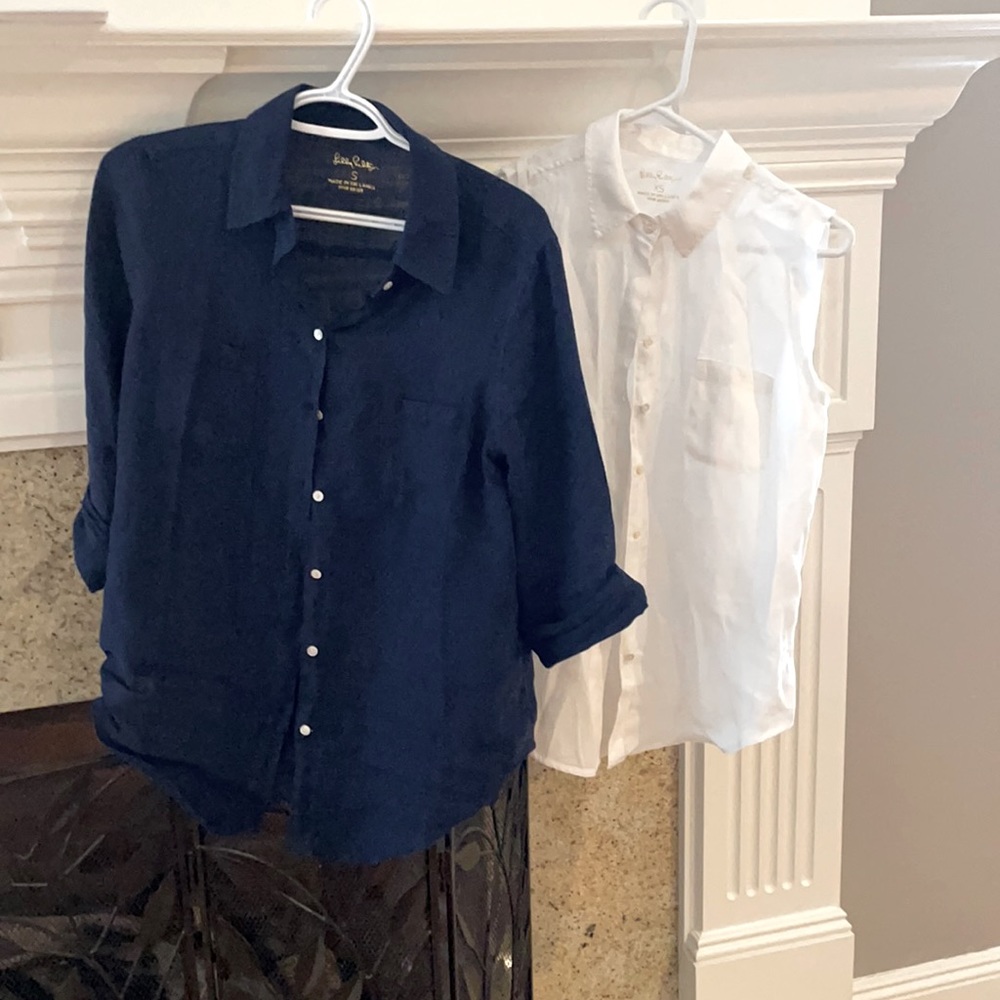 Lilly Pulitzer Linen Shirt Bundle